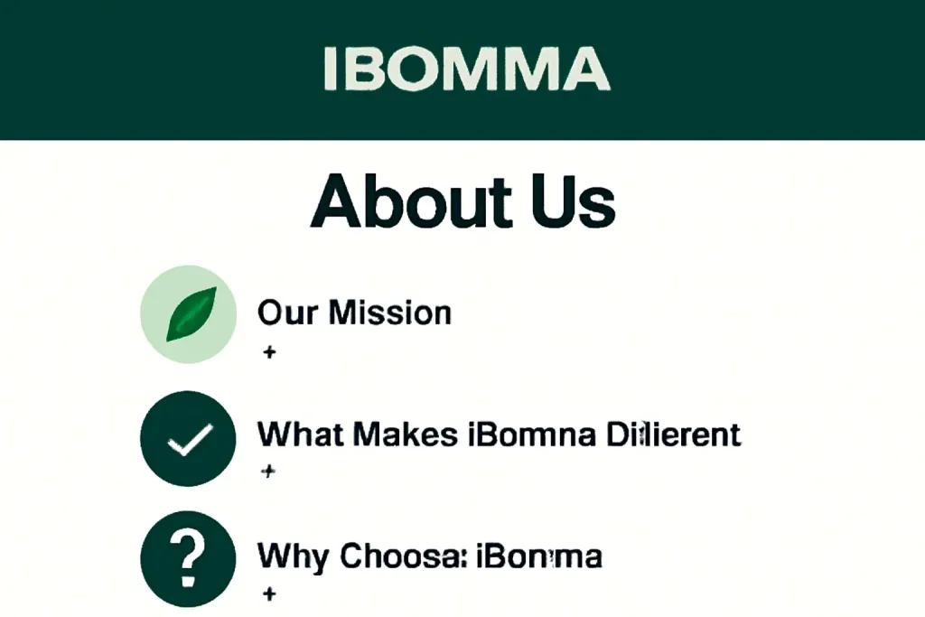 About Us: iBomma App - Your Ultimate Entertainment Hub