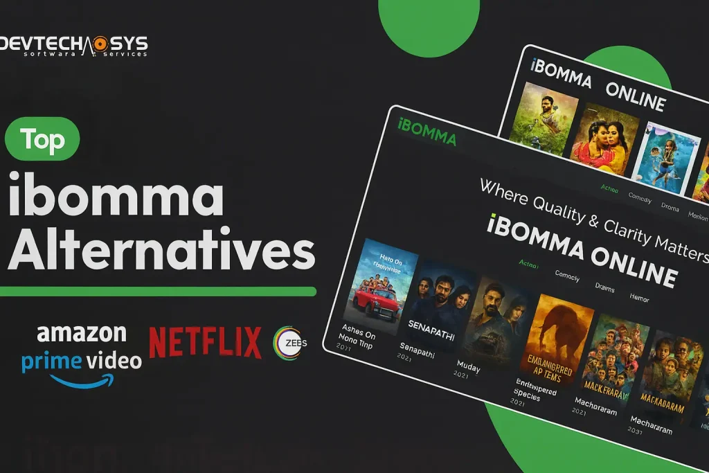 Best legal iBomma alternative app for Telugu movies and shows